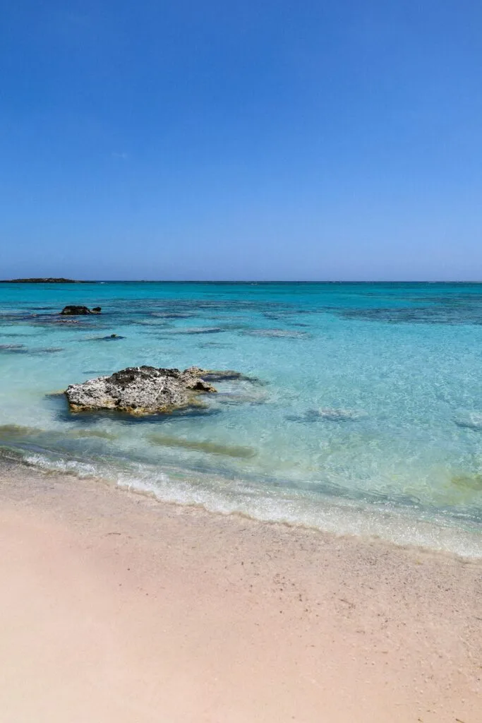pexels-photo-15071869-15071869 Experience the turquoise waters and sandy shores of Elafonisi Beach, a famous location in Crete, Greece.