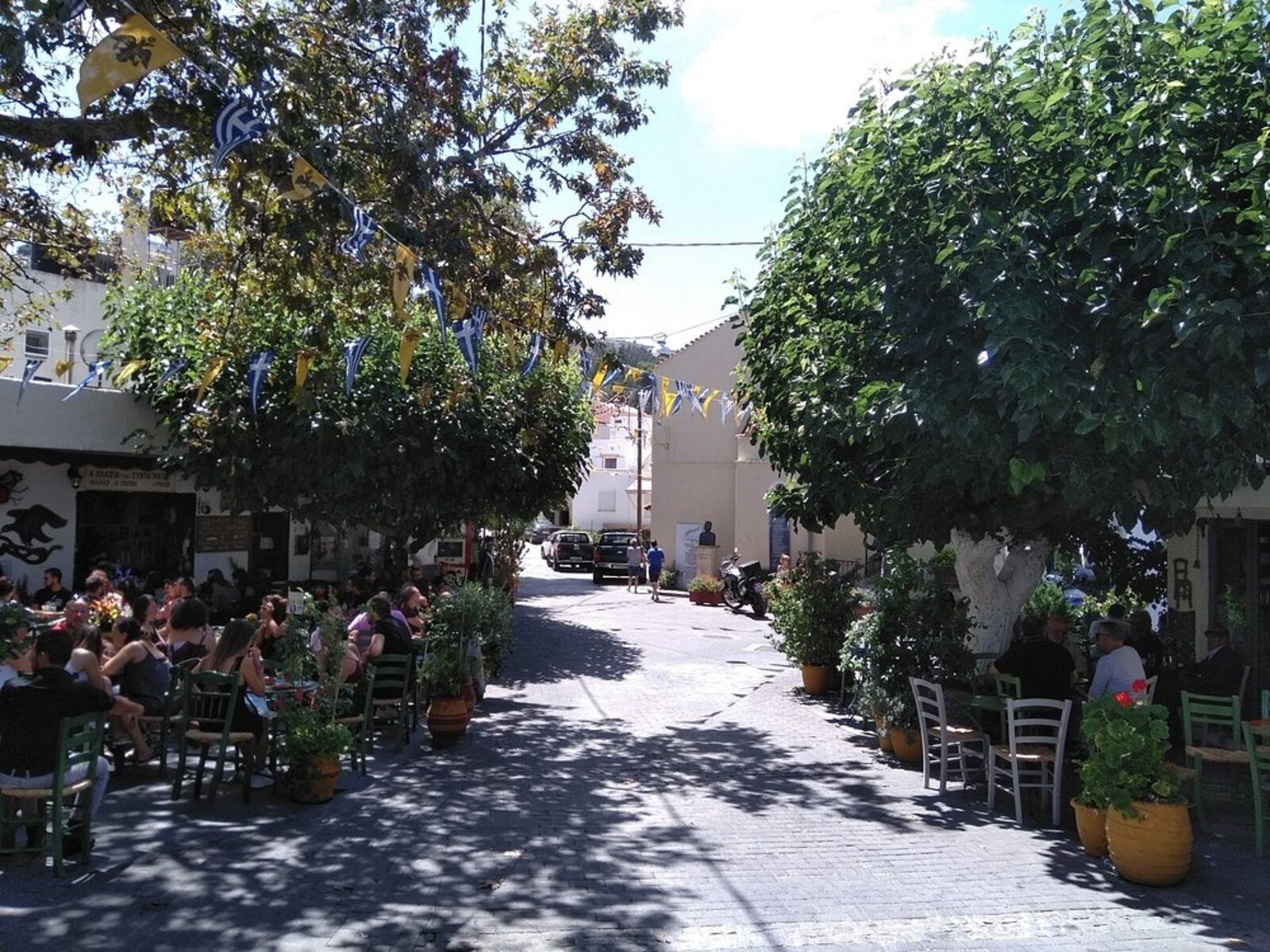 traditional village Sea Angel Travel Chania Crete van transfer 13